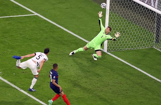 Frankrijk, Duitsland, EK voetbal